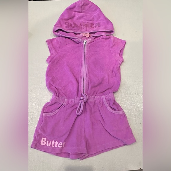Butter Other - Butter- Pink Terry Cloth Bathing Suit Cover Up
